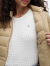 Jaqueta Puffer Slim Leve com Enchimento de Plumas