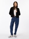 Jaqueta Teddy Fleece com Zíper
