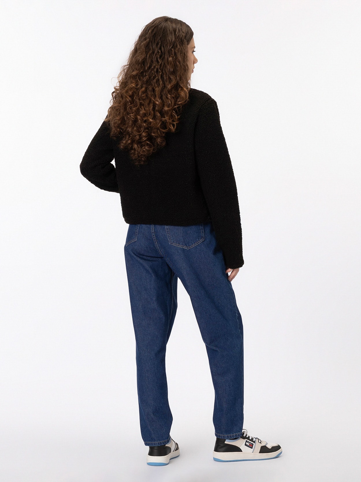 Jaqueta Teddy Fleece com Zíper
