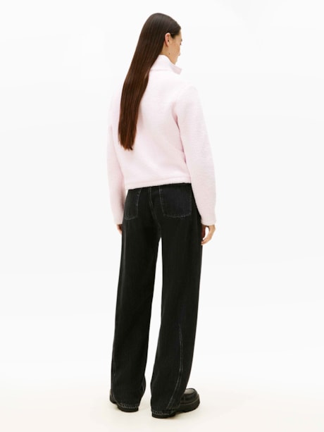 Jaqueta Teddy Fleece com Zíper