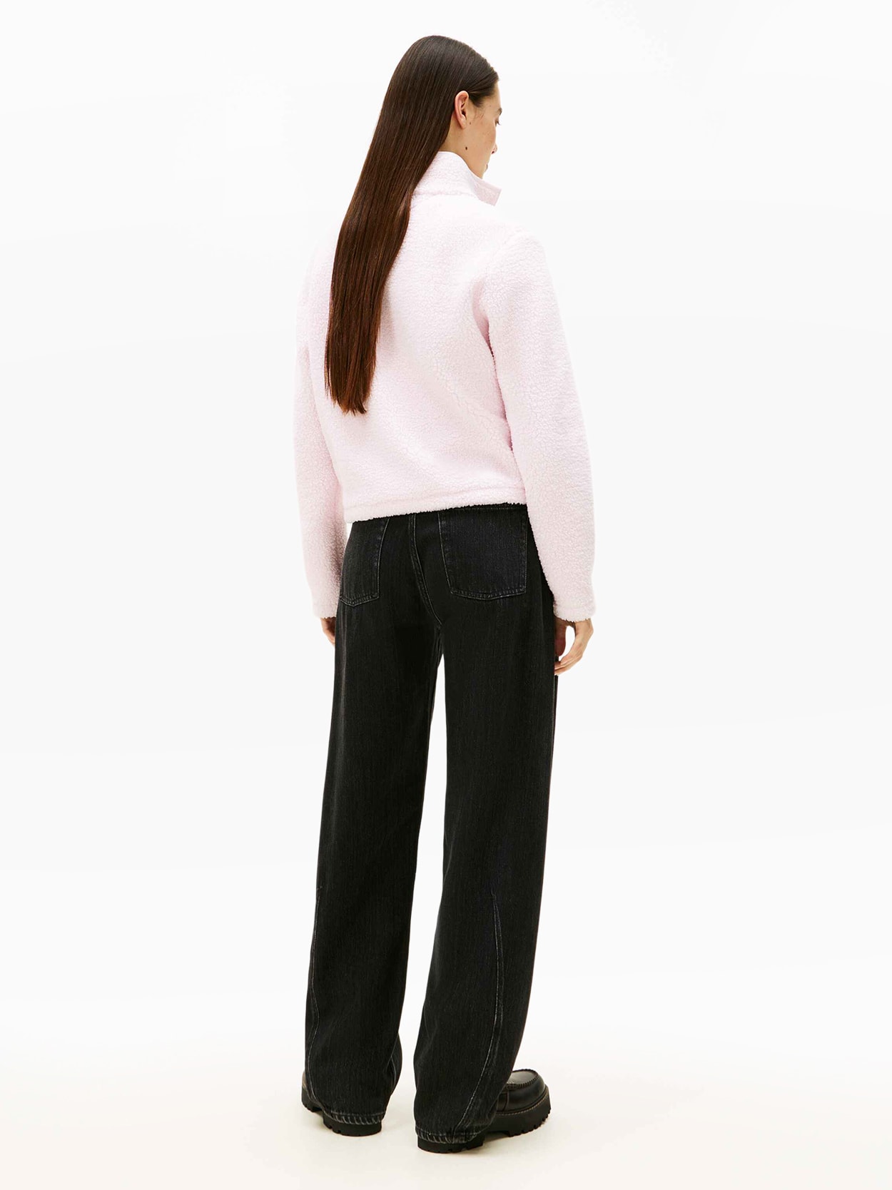 Jaqueta Teddy Fleece com Zíper