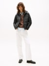 Jaqueta Tommy Hilfiger Leve Acolchoada com Listras