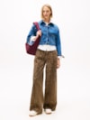 Jaqueta Trucker Jeans Plissada Selvedge