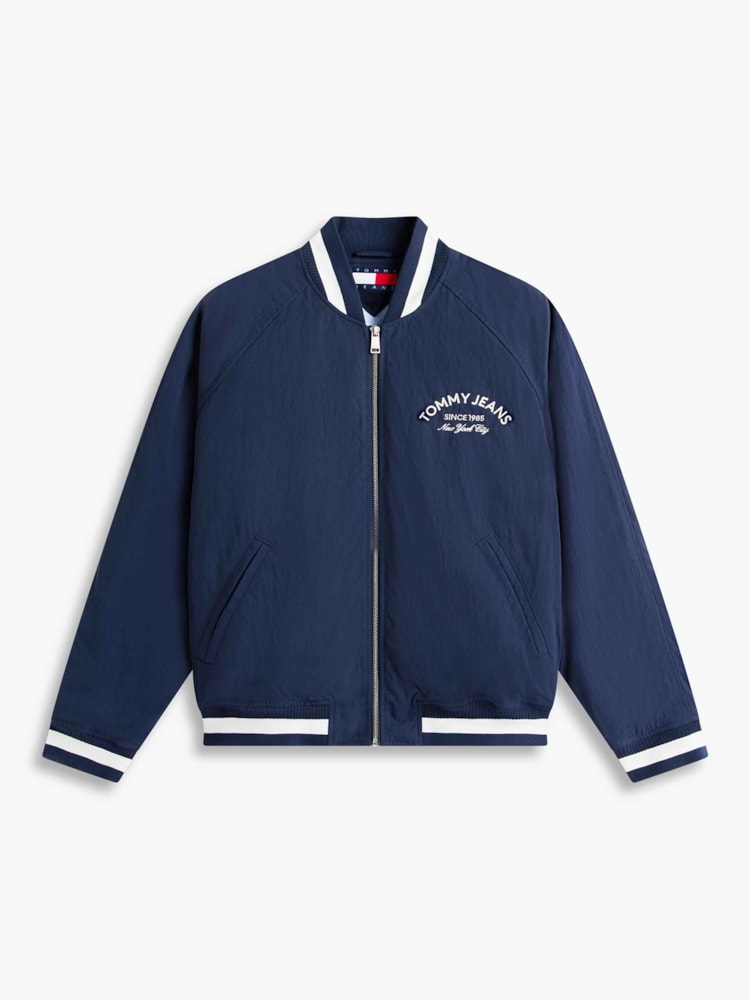 Jaqueta Varsity Nylon Bomber