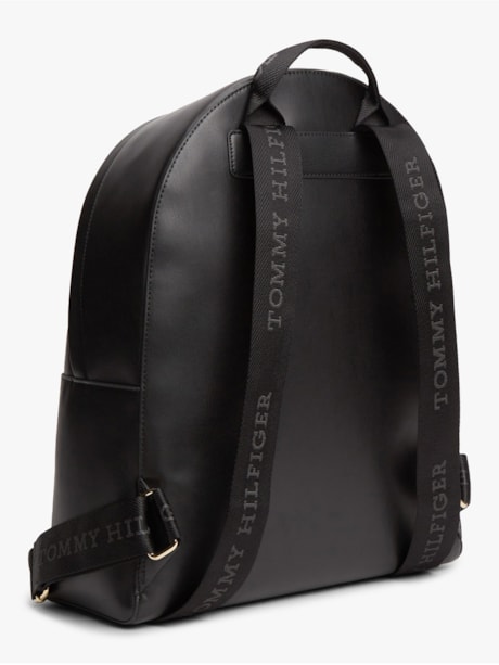Mochila com Alças Ajustáveis Bolso Frontal e Fechamento em Zíper