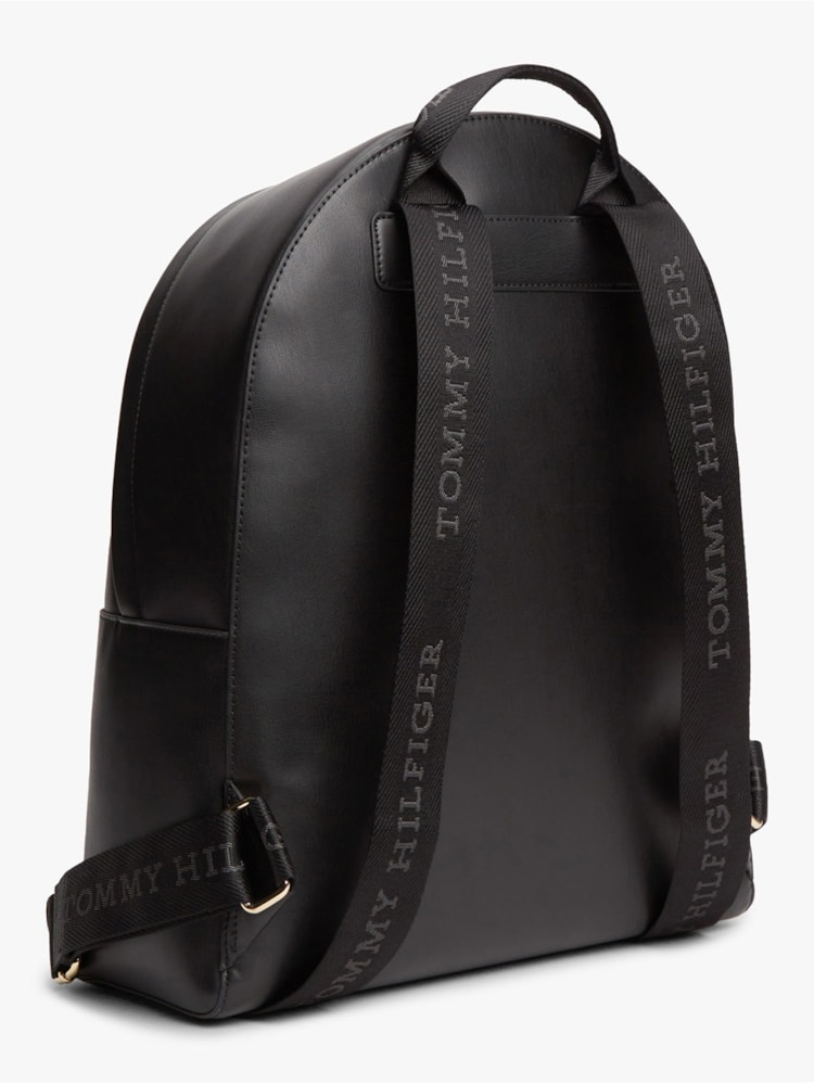 Mochila com Alças Ajustáveis Bolso Frontal e Fechamento em Zíper