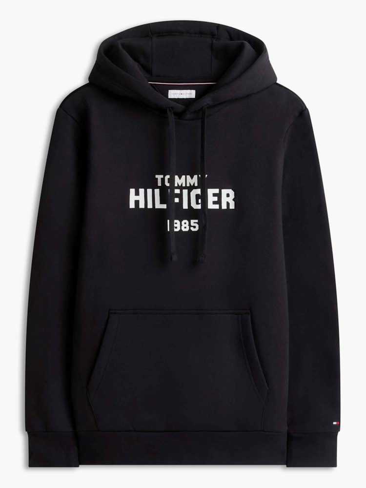 Moletom com Capuz em Fleece e Bordado de Logo