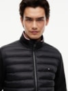 Moletom Intechno com Textura Mista Puffer