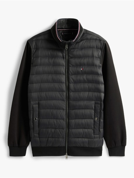 Moletom Intechno com Textura Mista Puffer