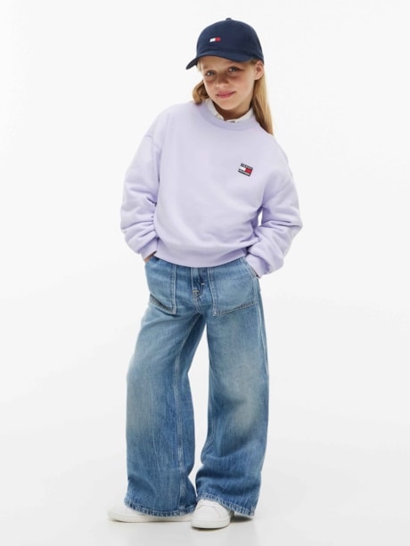 Moletom Relaxed com Logo Heritage