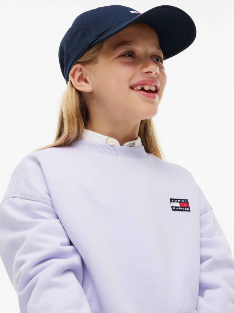 Moletom Relaxed com Logo Heritage