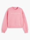 Moletom Relaxed em Fleece com Logo