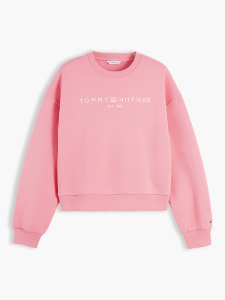 Moletom Relaxed em Fleece com Logo