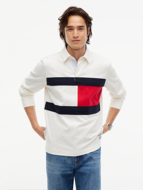 Moletom Rugby Bandeira Color Block