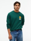 Moletom Varsity Emblema Redondo Regular