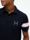 Polo com Listra de Logo Regular Fit