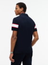 Polo com Listra de Logo Regular Fit