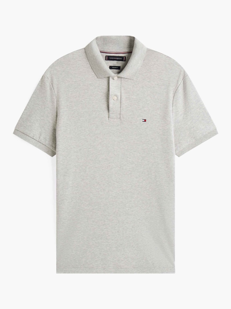Polo de Modelagem Regular com Bordado da Bandeira