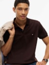 Polo de Modelagem Regular com Bordado da Bandeira