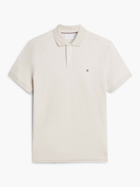 Polo de Modelagem Regular com Bordado da Bandeira