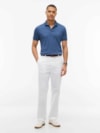 Polo de Modelagem Regular com Bordado da Bandeira
