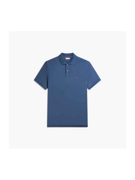 Polo de Modelagem Regular com Bordado da Bandeira