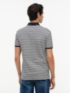 Polo de Modelagem Regular com Bordado da Bandeira