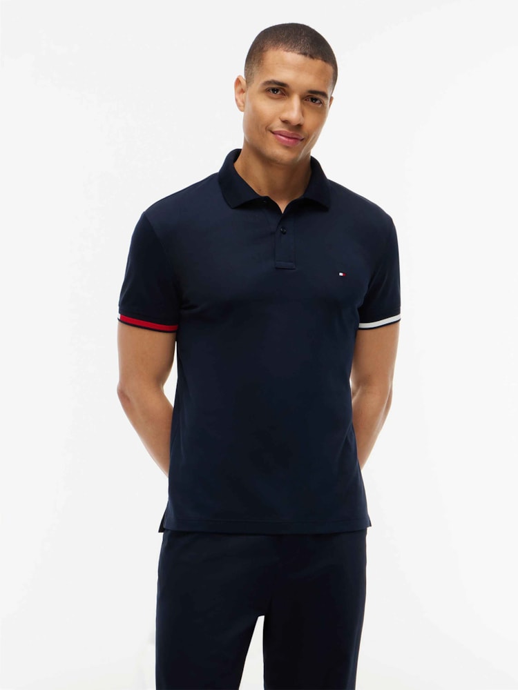 Polo em Algodão Fluido Interlock Slim Fit