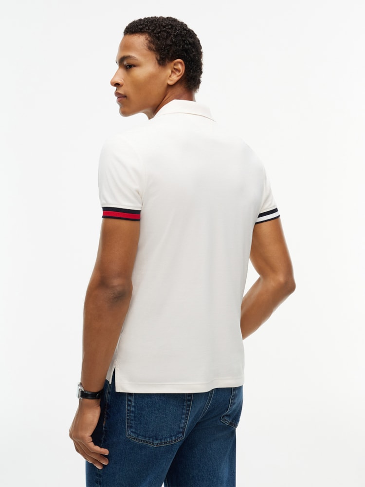 Polo em Algodão Fluido Interlock Slim Fit