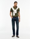 Polo em Algodão Fluido Interlock Slim Fit