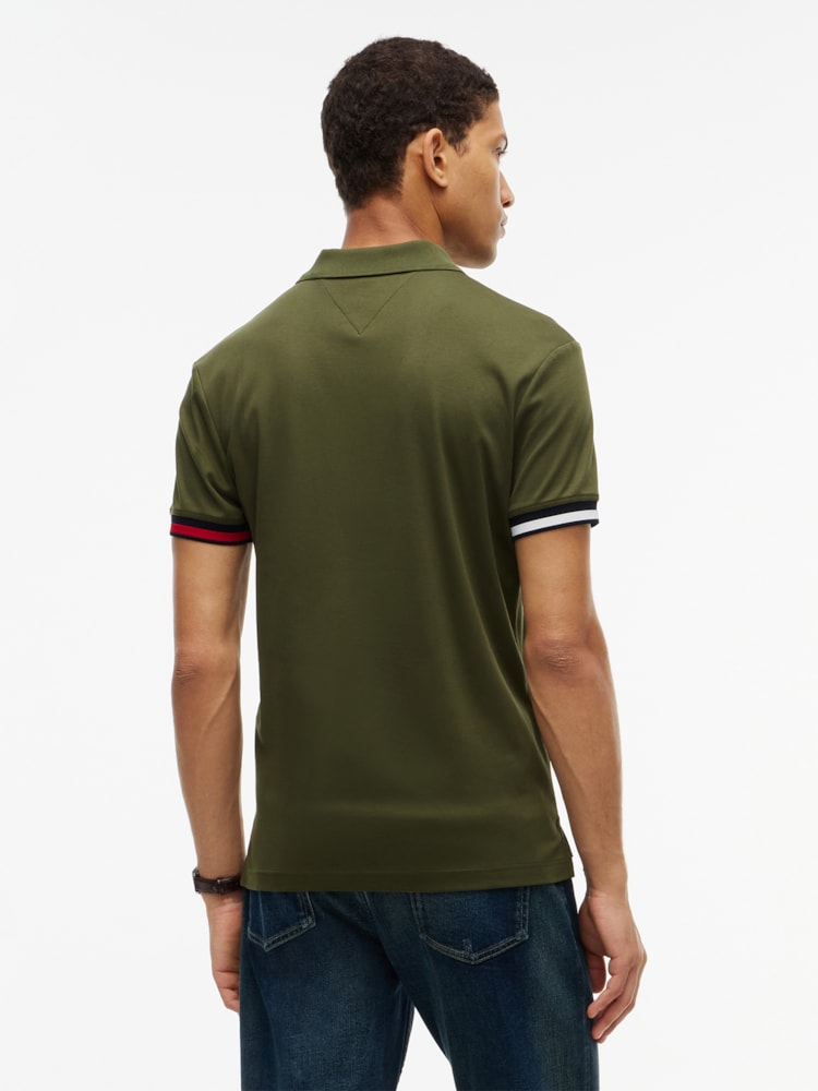 Polo em Algodão Fluido Interlock Slim Fit