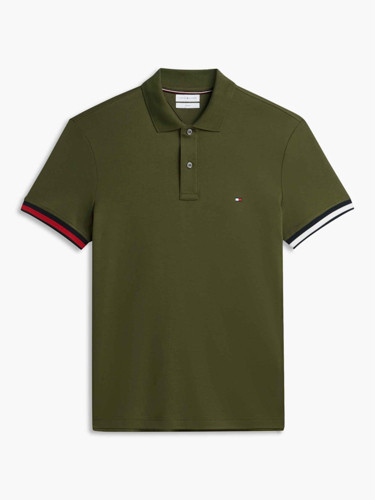 Polo em Algodão Fluido Interlock Slim Fit