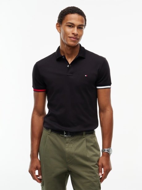 Polo em Algodão Fluido Interlock Slim Fit
