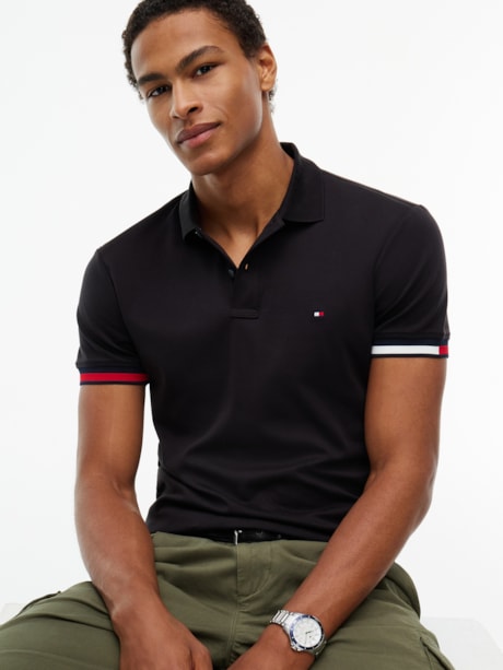 Polo em Algodão Fluido Interlock Slim Fit