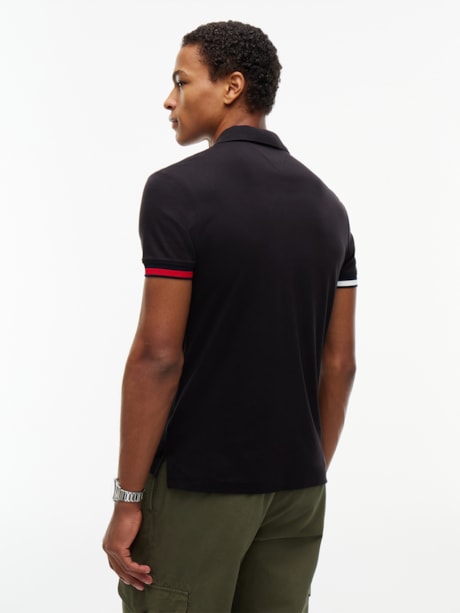 Polo em Algodão Fluido Interlock Slim Fit