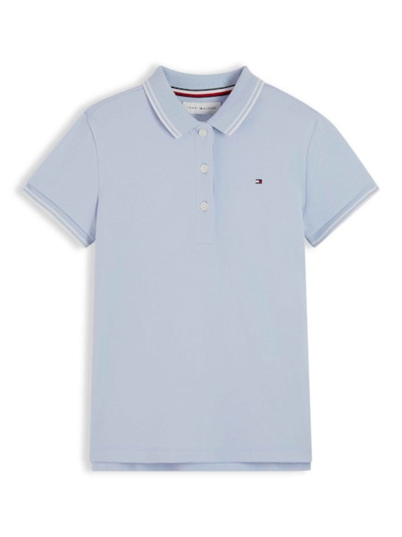 Polo Essential com Detalhes Contrastantes Regular Fit
