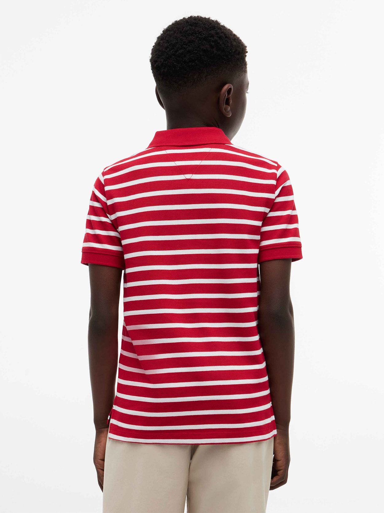 Polo Essential Regular Fit com Bandeira Bordada
