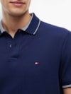 Polo Heritage Regular Fit com Detalhe Listrado