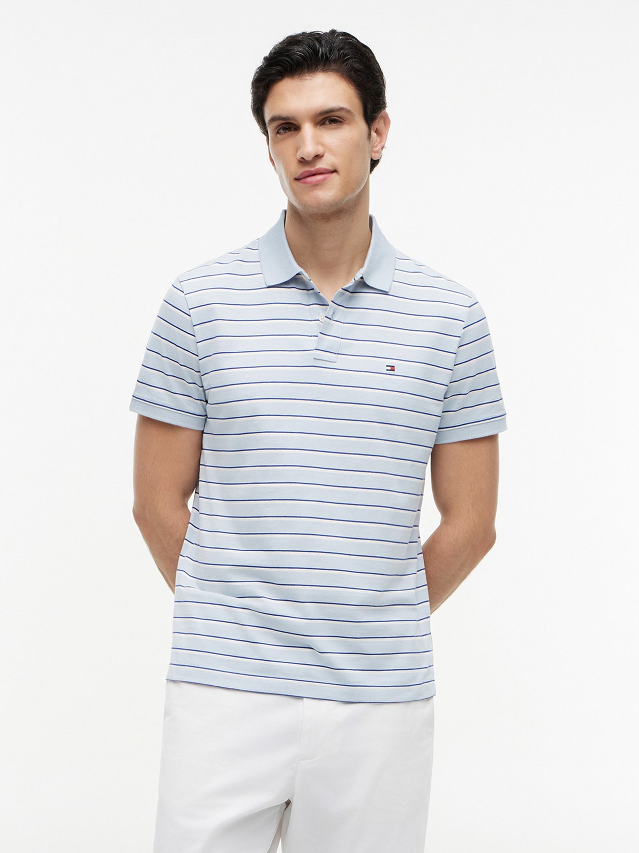 Polo Interlock Listrada