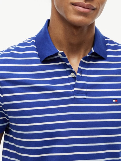 Polo Interlock Listrada