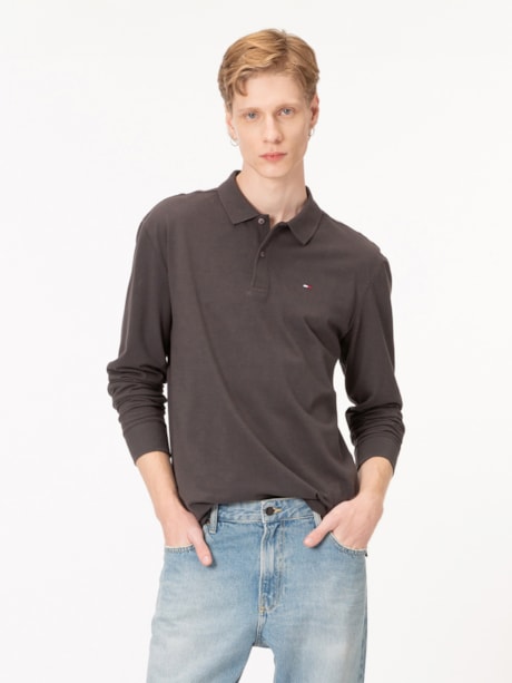 Polo Manga Longa Tommy Jeans
