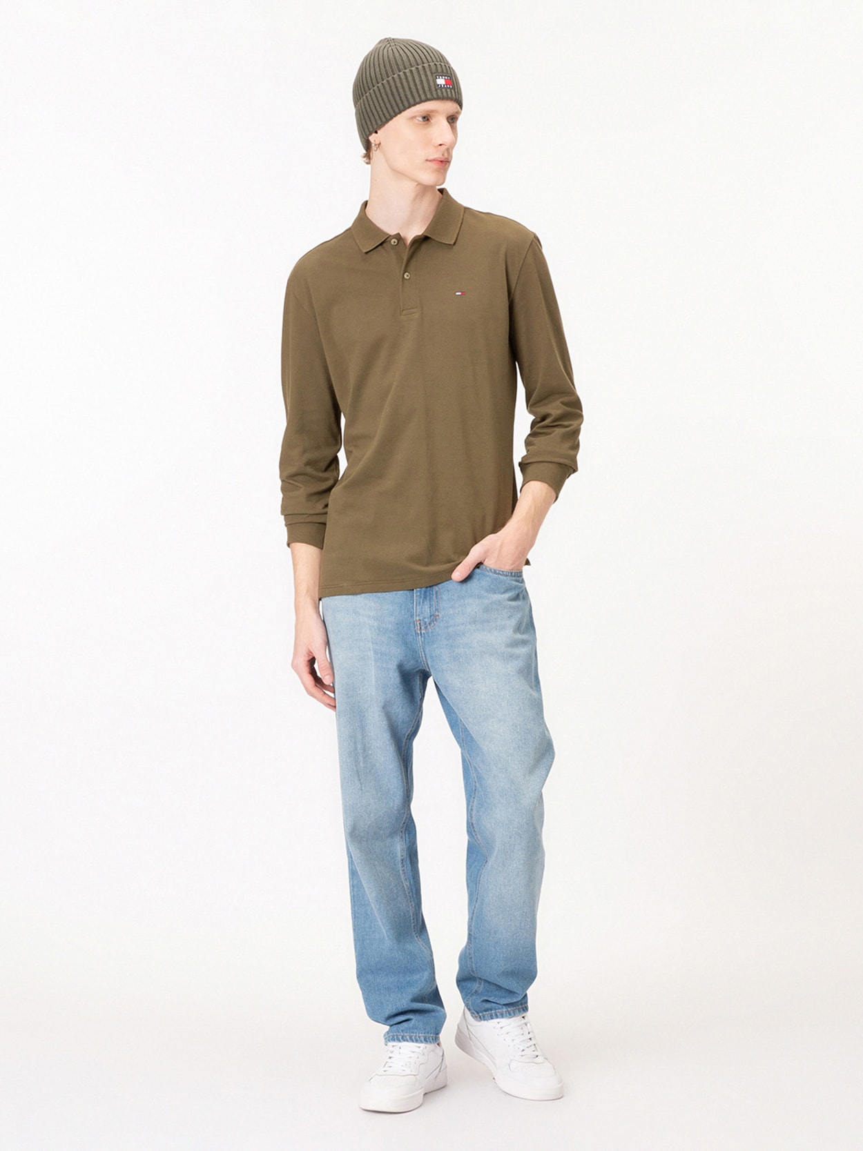 Polo Manga Longa Tommy Jeans