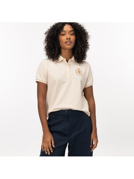 Polo Piquê com Brasão Relaxed Fit