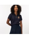 Polo Piquê com Brasão Relaxed Fit