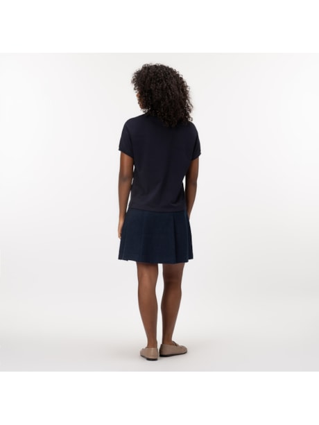 Polo Piquê com Brasão Relaxed Fit