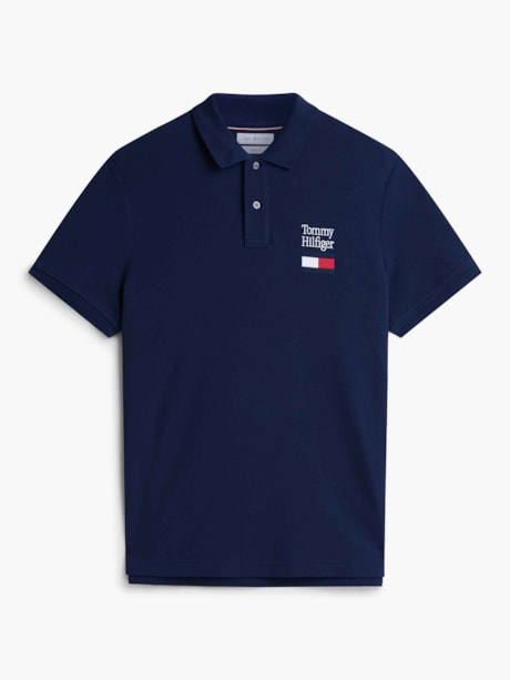 Polo Piquê com Logo Regular Fit