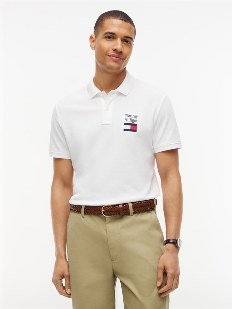 Polo Piquê com Logo Regular Fit