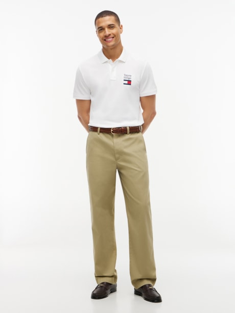 Polo Piquê com Logo Regular Fit