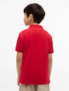 Polo Regular com Bordado Gráfico Infantil