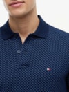Polo Regular Estampa Geométrica